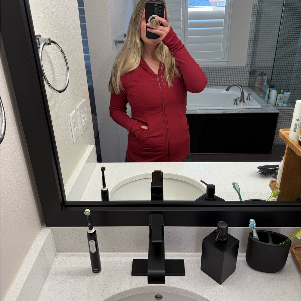 lululemon athletica Red Jacket size 10
